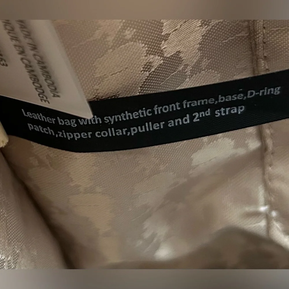 *New* Karl Lagerfeld Paris Floral Printed Tote Bag White Sunflower - Picture 11 of 17